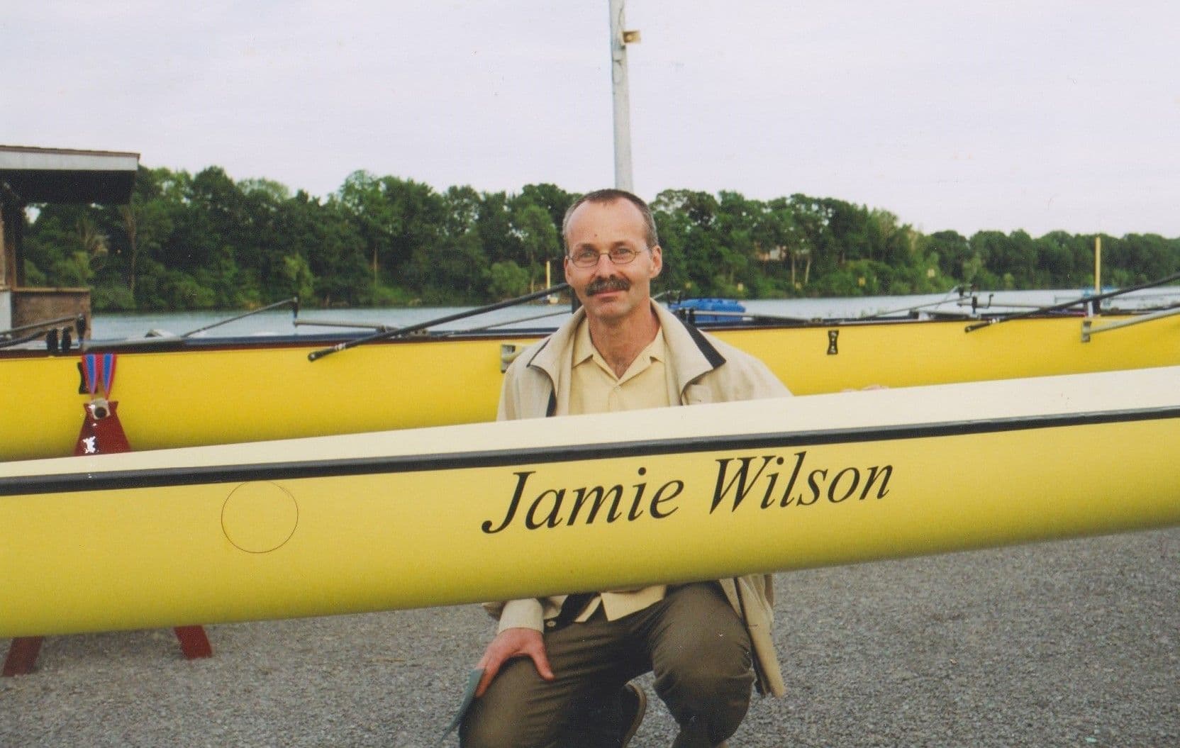 Jamie Wilson Boat Christening Dave Smith