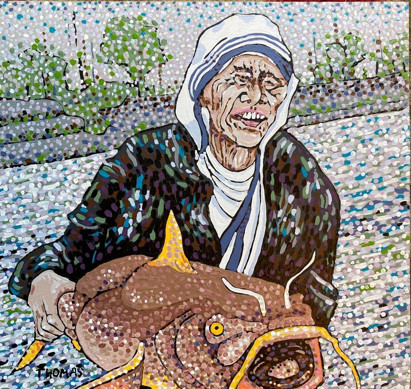 Another Catfish for Mother Teresa